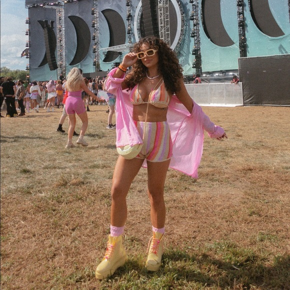 Yellow platform boots - Picture 2 of 7